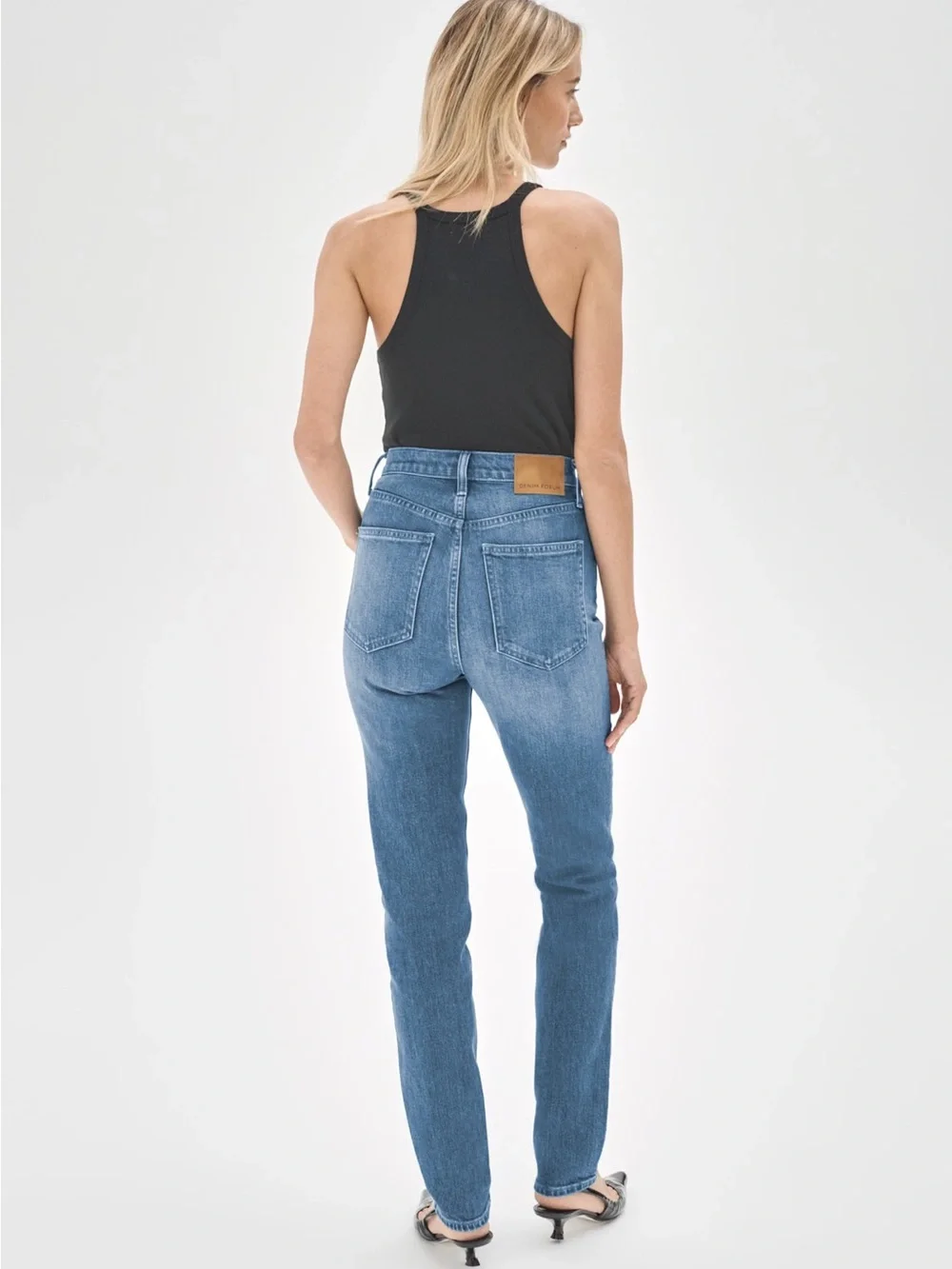 Aritzia Denim Forum The Yoko High Rise Slim Jeans